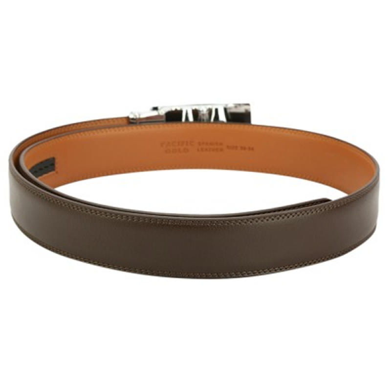 Men Brown Solid Belt